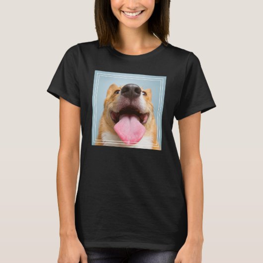 Getty Afbeeldingen | Heel Happy Corgi T-shirt (Voorkant)