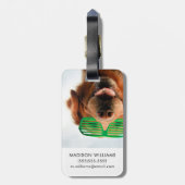 Getty Afbeeldingen | Hond met bril Bagagelabel (Achterkant verticaal)