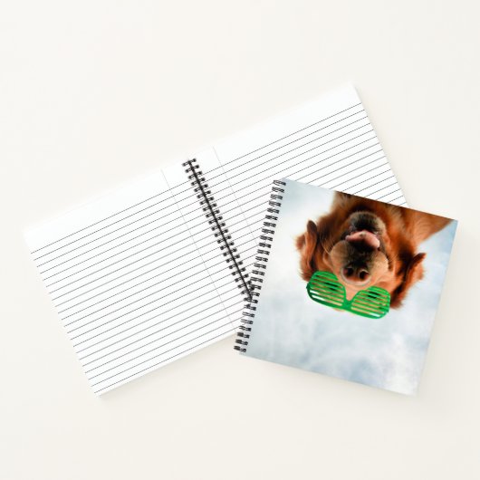 Getty Afbeeldingen | Hond met bril Notitieboek (Binnen)
