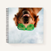 Getty Afbeeldingen | Hond met bril Notitieboek (Voorkant)