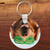 Getty Afbeeldingen | Hond met bril Sleutelhanger (Voorkant)
