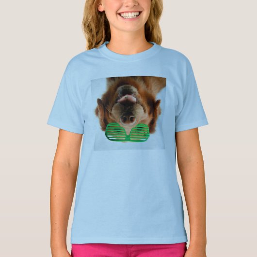 Getty Afbeeldingen | Hond met bril T-shirt (Voorkant)