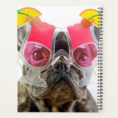 Getty Afbeeldingen | Hond met cocktailglazen Planner (Achterkant)