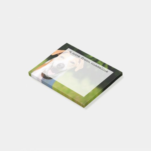 Getty Afbeeldingen | Laughing Dog Post-it® Notes (Schuin)