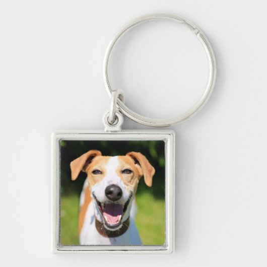 Getty Afbeeldingen | Laughing Dog Sleutelhanger (Voorkant)