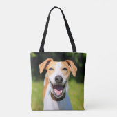 Getty Afbeeldingen | Laughing Dog Tote Bag (Achterkant)