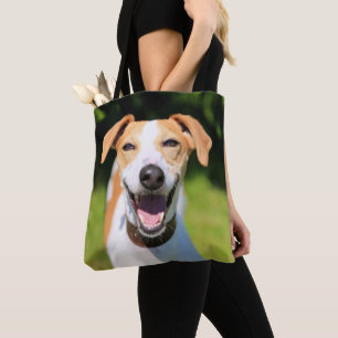 Getty Afbeeldingen   Laughing Dog Tote Bag