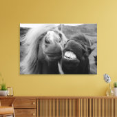 Getty Afbeeldingen | Melkpaarden Canvas Afdruk (Insitu (Woonkamer))