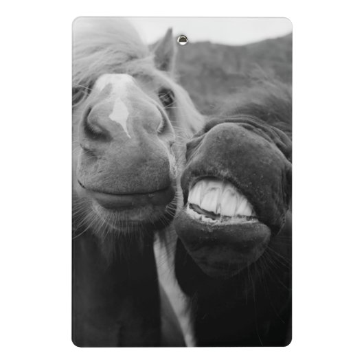 Getty Afbeeldingen | Melkpaarden Mini Klembord (Achterkant)