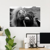 Getty Afbeeldingen | Melkpaarden Poster (Thuiskantoor)