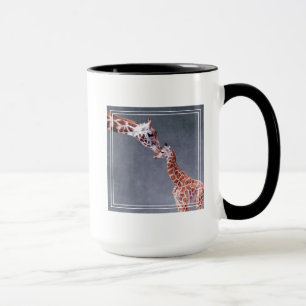 Getty Afbeeldingen Moeder en Baby Giraffe Mok