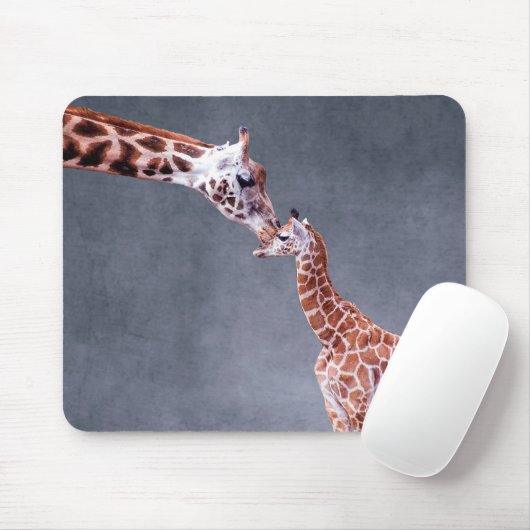 Getty Afbeeldingen | Moeder en Baby Giraffe Muismat (Met muis)