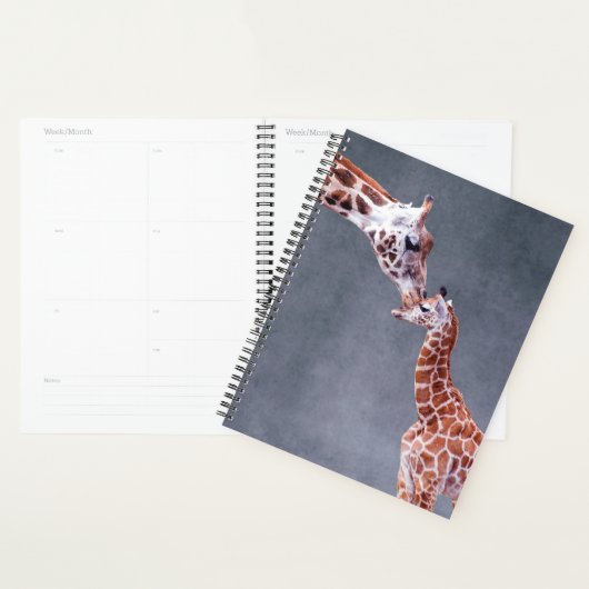 Getty Afbeeldingen | Moeder en Baby Giraffe Planner (Display)