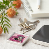 Getty Afbeeldingen | Puppy Love Sleutelhanger (Zijkant)