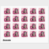 Getty Afbeeldingen | Puppy Love Vierkante Sticker (Vel)