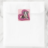 Getty Afbeeldingen | Puppy Love Vierkante Sticker (Tas)