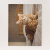 Getty Afbeeldingen | Slaperige kat Legpuzzel (Verticaal)