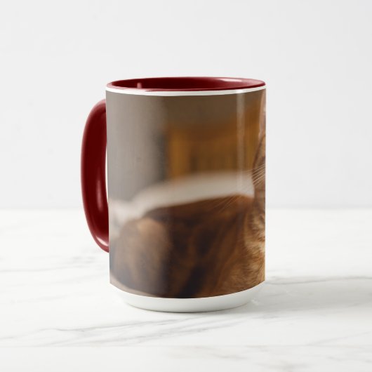 Getty Afbeeldingen | Slaperige kat Mok (Voorkant links)