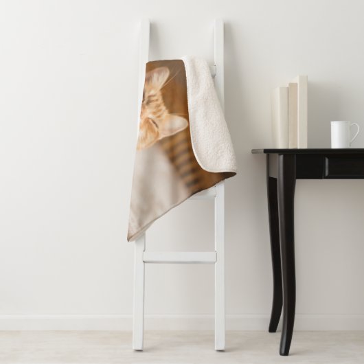 Getty Afbeeldingen | Slaperige kat Sherpa Deken (In situ)