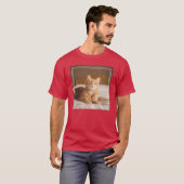 Getty Afbeeldingen | Slaperige kat T-shirt (Voorkant volledig)