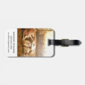 Getty Afbeeldingen | Sneeuwvarkens Bagagelabel (Achterkant horizontaal)