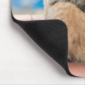 Getty Afbeeldingen | Twee Kittens op een balkon Muismat (Hoek)