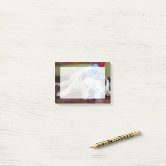 Getty Afbeeldingen | Zick Young Puppy Post-it® Notes (Op bureau)