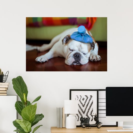 Getty Afbeeldingen | Zick Young Puppy Poster (Thuiskantoor)