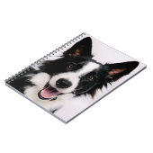 Getty Images | Een lachende Border Collie Notitieboek (Linkerzijde)