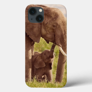 Getty Images   Olifant & Baby iPhone 13 Hoesje