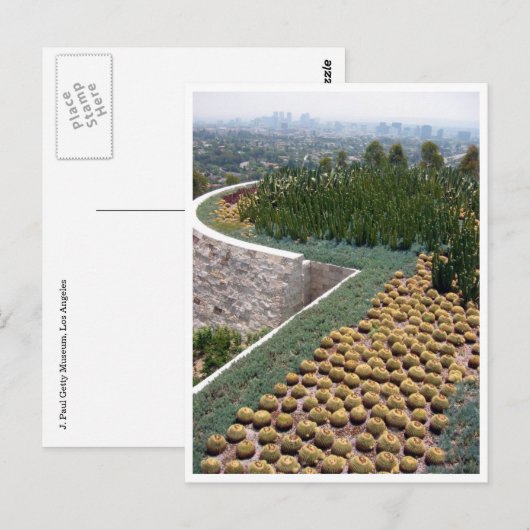getty museum cacti briefkaart (Voorkant / Achterkant)