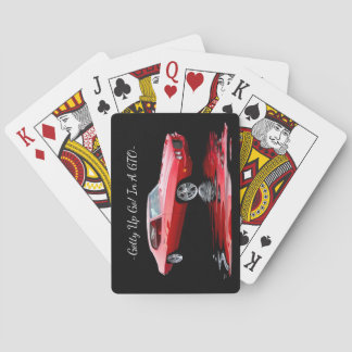 ~Getty Up Go! In een GTO~ Klassieke speelkaarten