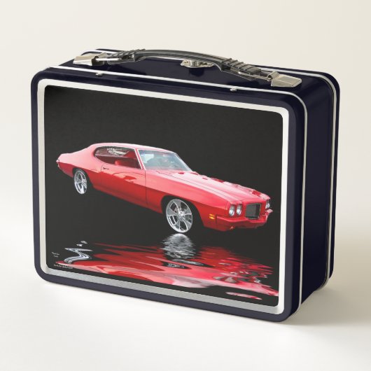 ~Getty Up Go! In een GTO~ Metal Lunchbox (Achterkant)