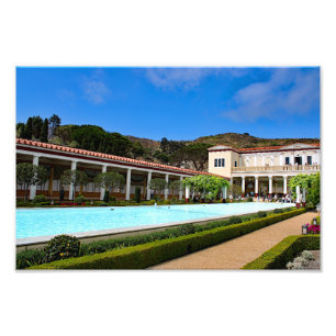 Getty Villa Foto Afdruk