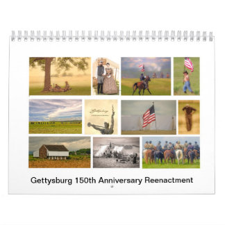 Gettysburg 150e Jubileum Renningskalender Kalender