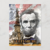 Gettysburg Address Briefkaart (Voorkant)