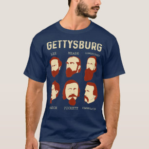 Gettysburg Amerikaanse Burgeroorlog Herenactment T-shirt