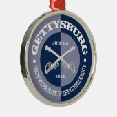 Gettysburg (B&G) Metalen Ornament (Rechts)
