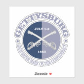 Gettysburg (B&G) Sticker (Vel)