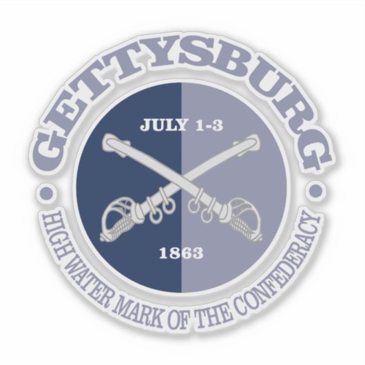 Gettysburg (B&G) Sticker (Voorkant)