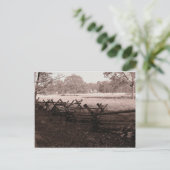 Gettysburg - Batlefield Briefkaart #1 (Staand voorkant)