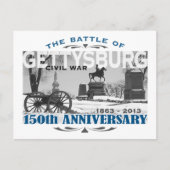 Gettysburg Battle 150 Jubileum Briefkaart (Voorkant)