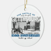 Gettysburg Battle 150 Jubileum Keramisch Ornament (Links)