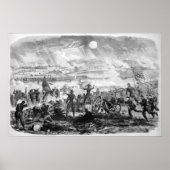 Gettysburg Battle Scene Poster (Voorkant)