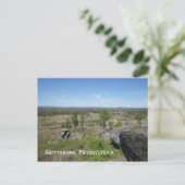 Gettysburg Battlefield Briefkaart (Staand voorkant)