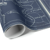 Gettysburg Battlefield Civil War Map (1863) Cadeaupapier (Rol Hoek)