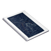 Gettysburg Battlefield Civil War Map (1863) Notitieboek (Rechterzijde)