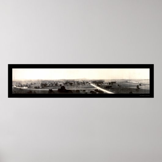 Gettysburg Battlefield Foto 1918 Poster (Voorkant)