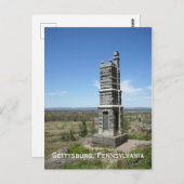 Gettysburg Battlefield in Pennsylvania Briefkaart (Voorkant / Achterkant)