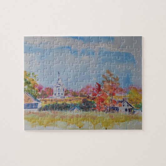 Gettysburg Battlefield Landschap / Larry Lerew Legpuzzel (Horizontaal)